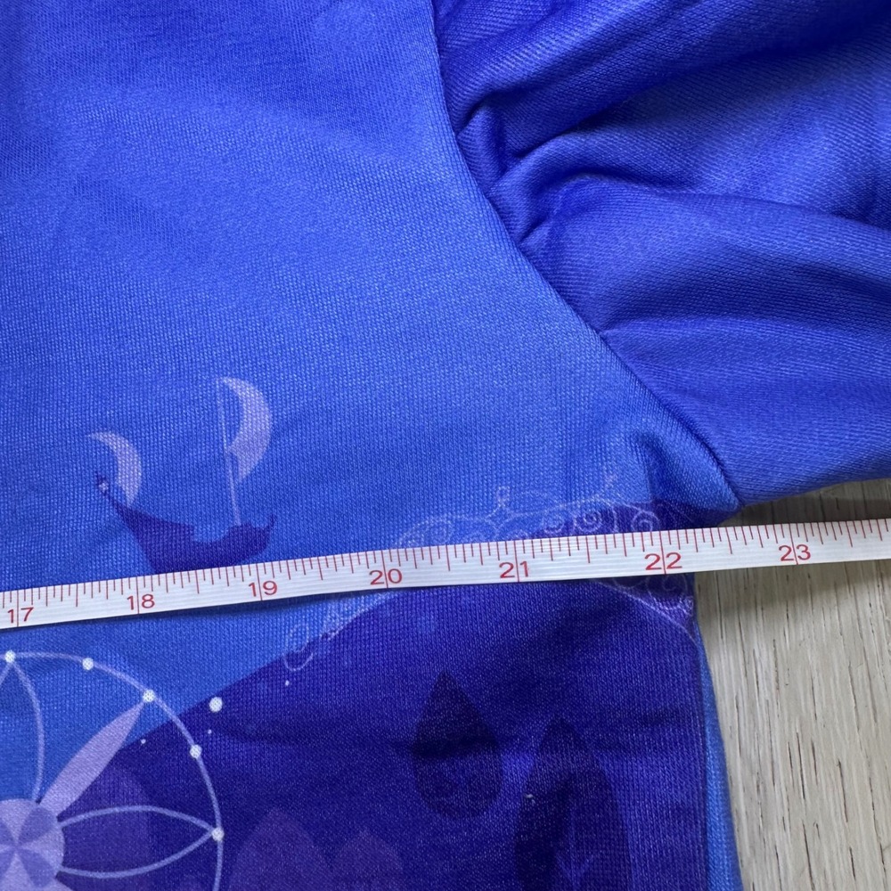 Her universe Walt Disney world Cinderella castle blue sweatshirt long sleeve sm - Picture 7 of 9